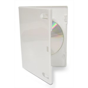 DVD Case Single White 14mm (SINGLE)